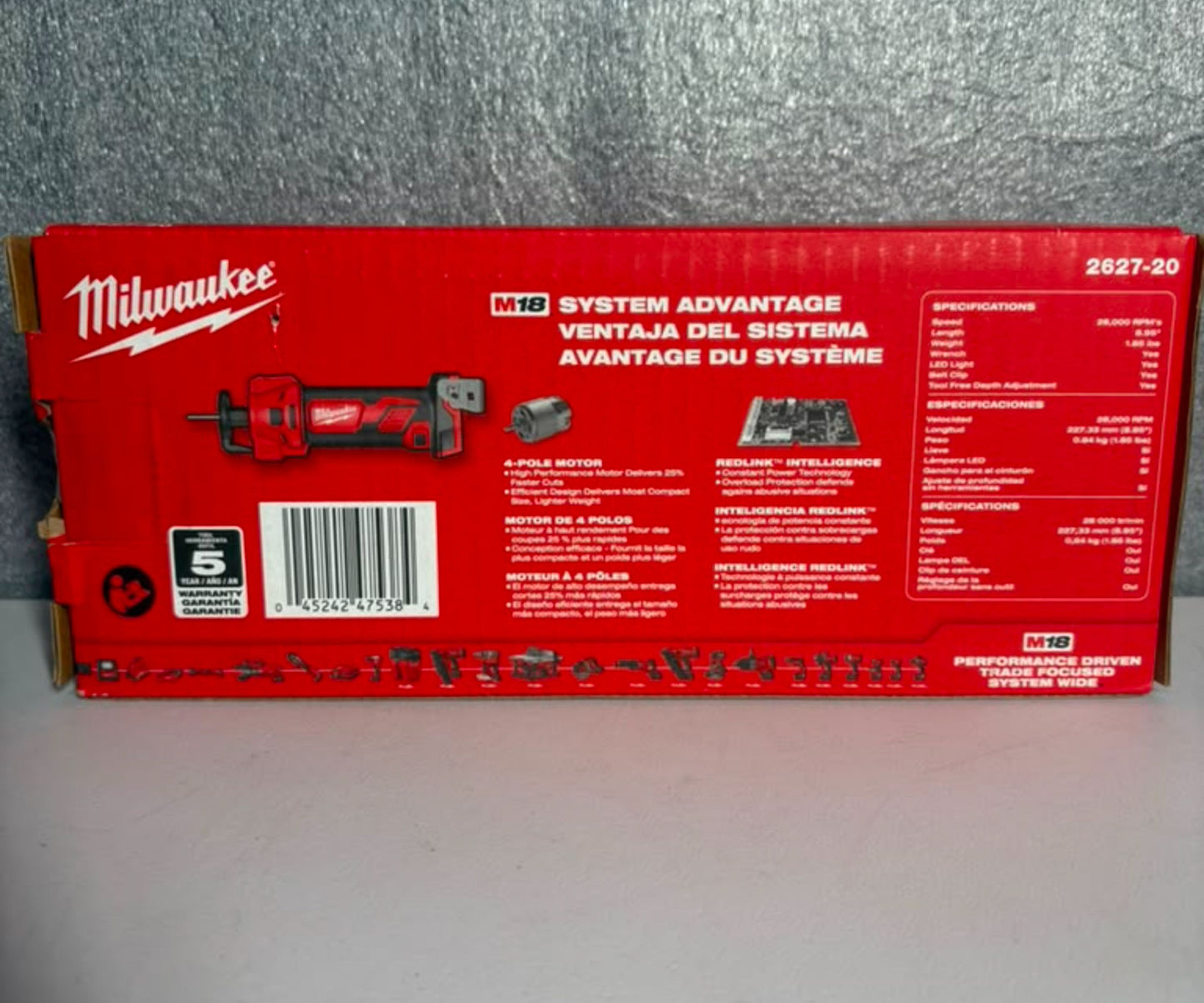 Milwaukee M18 Cordless Cut Out Tool (2627-20)