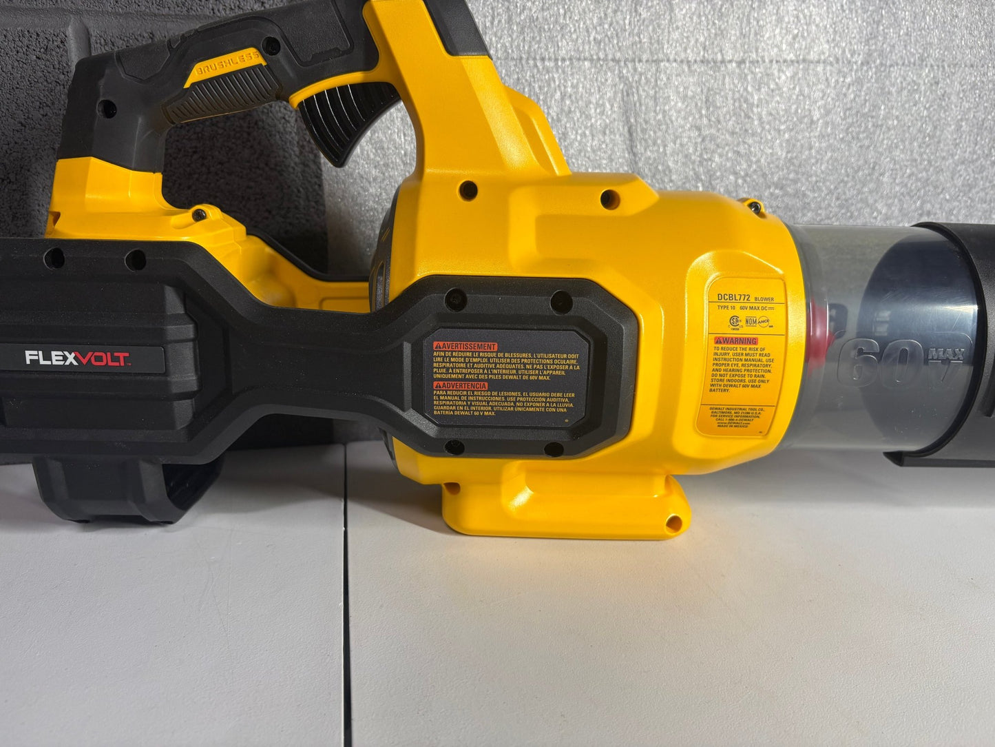 Dewalt Blower AXIAL HNDHLD 60V 600CFM DCBL772B - Pro Grade Tools
