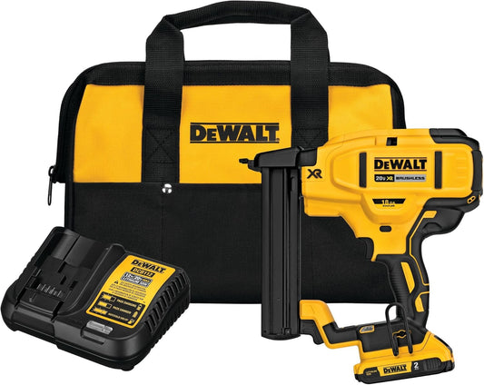 DEWALT 20V MAX* Narrow Crown Stapler Kit, 18GA (DCN681D1)