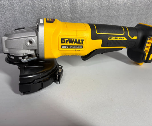 DEWALT 20V MAX Cordless 4 1/2 Inch Paddle-Switch Grinder, Bare Tool Only (DCG408B)