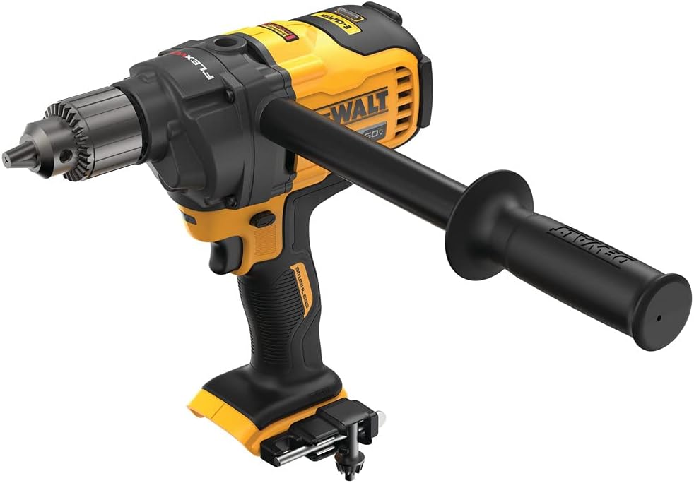DEWALT FLEXVOLT 60V MAX* Cordless Drill For Concrete Mixing, E-Clutch System, Tool Only (DCD130B) - Pro Grade Tools