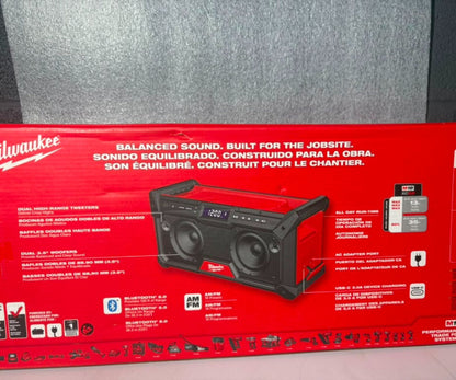 Milwaukee M18 Bluetooth Jobsite Radio Bare Tool - Pro Grade Tools