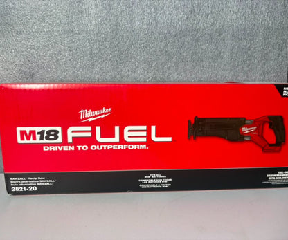 Milwaukee M18 FUEL SAWZALL Reciprocating Saw (2821-20) - Pro Grade Tools